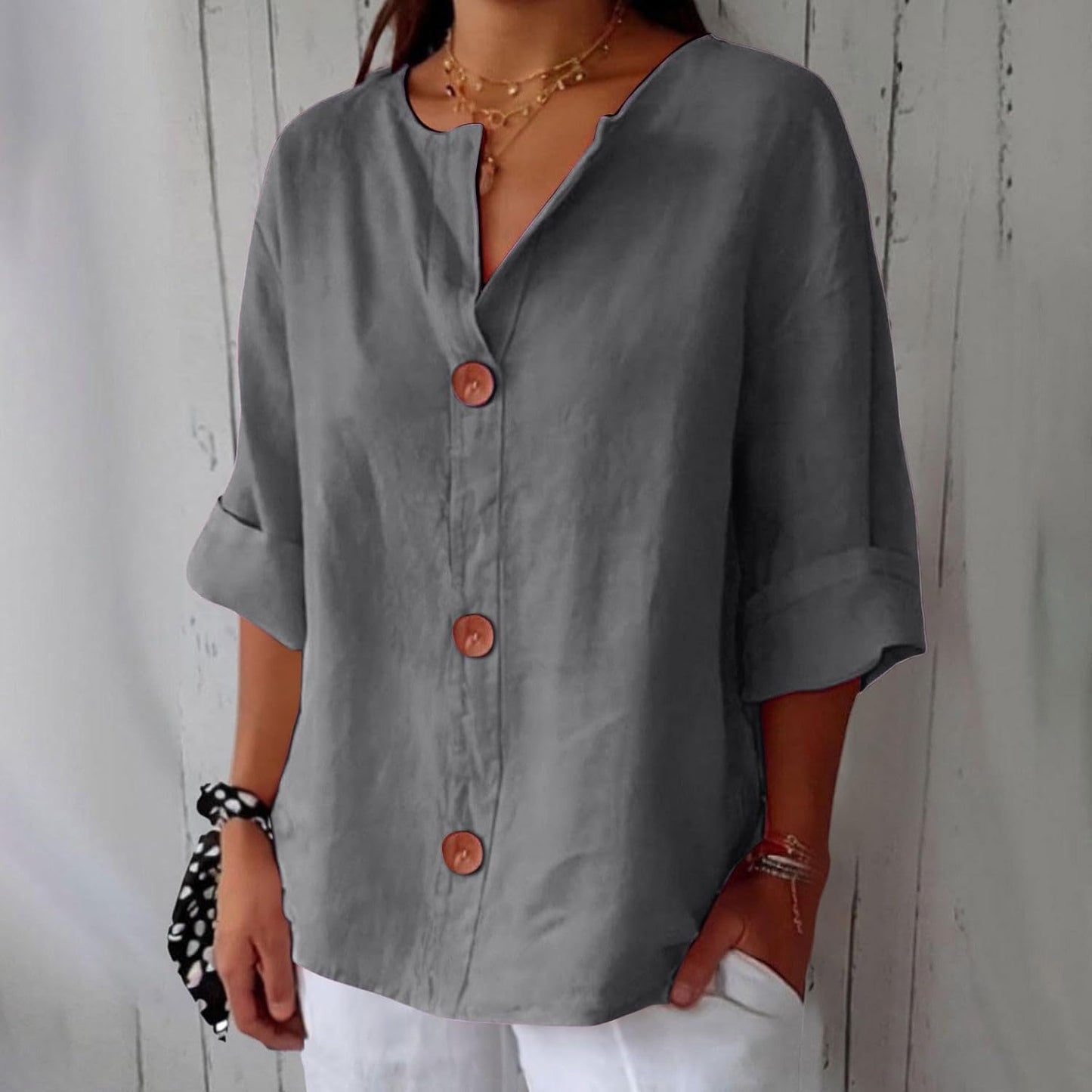 Hazel | Blouse d'Été Confortable