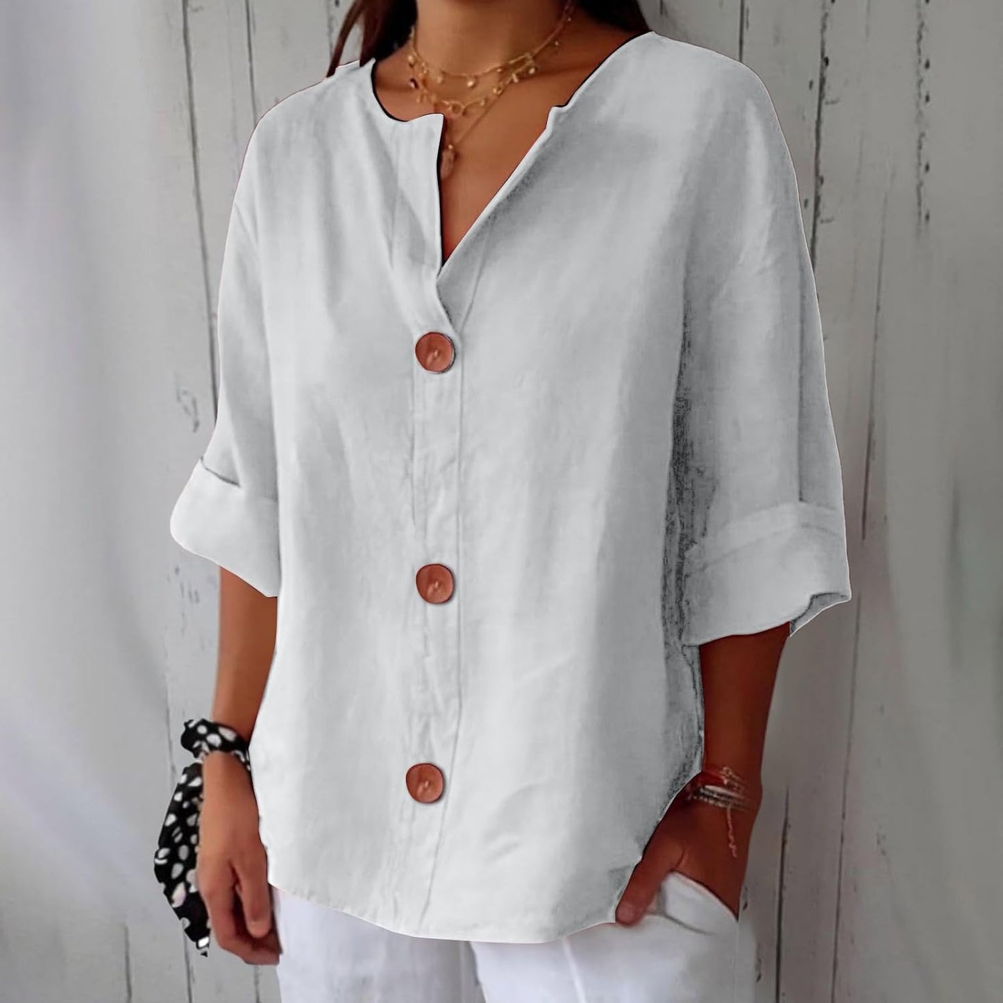 Hazel | Blouse d'Été Confortable