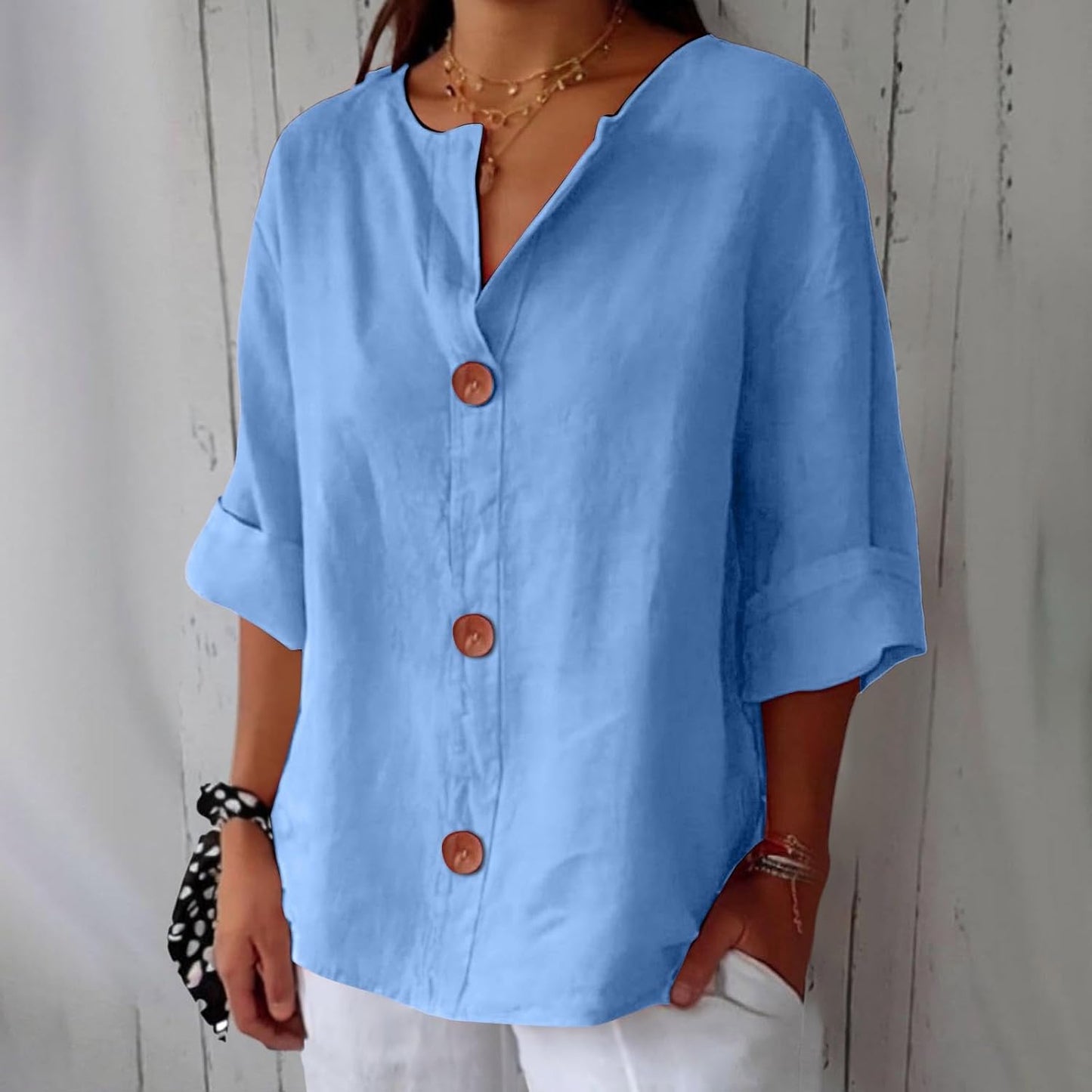 Hazel | Blouse d'Été Confortable