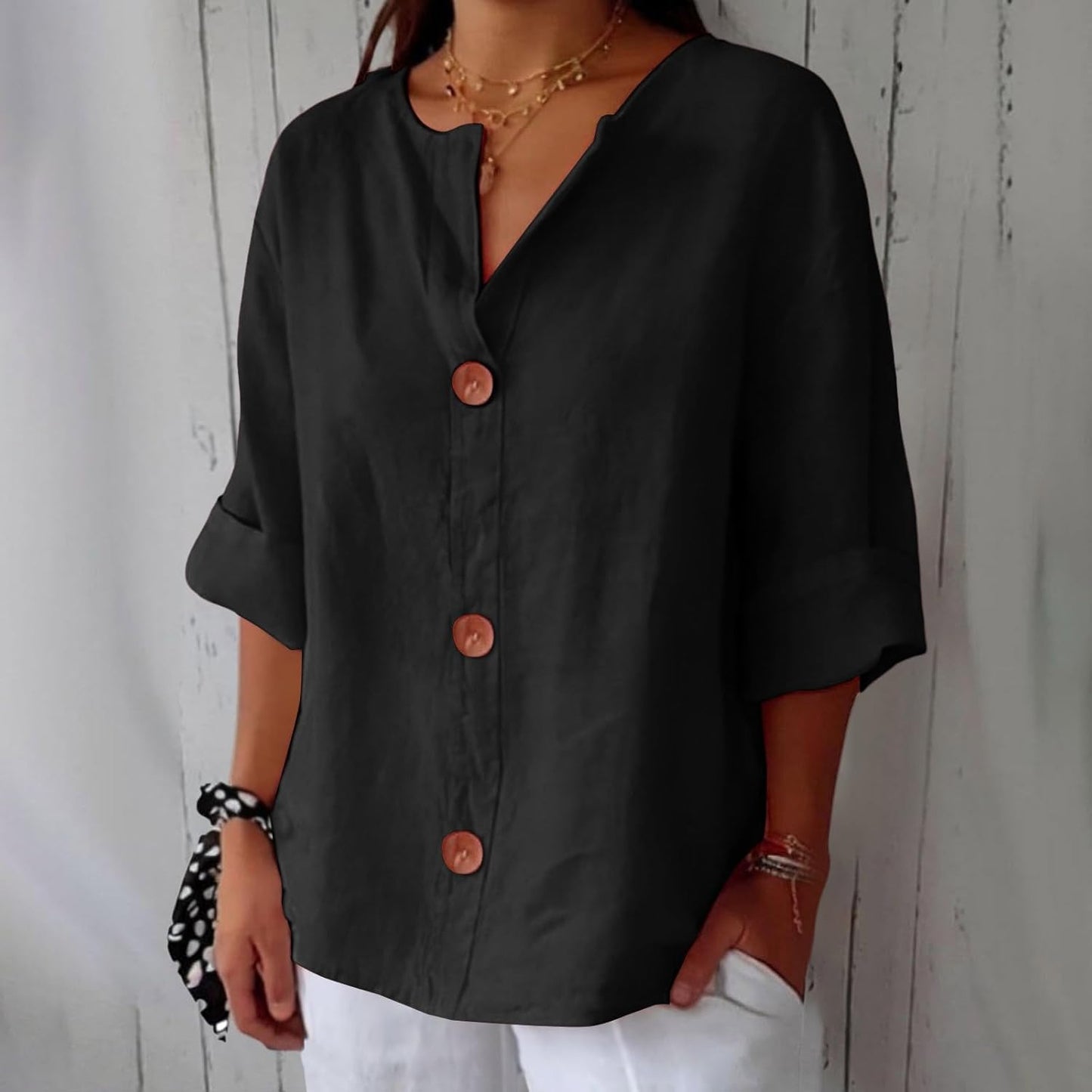 Hazel | Blouse d'Été Confortable