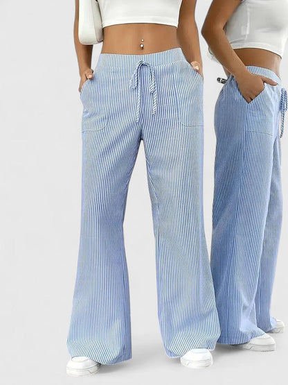 SIERRA – PANTALONS DE LOUNGE À RAYURES