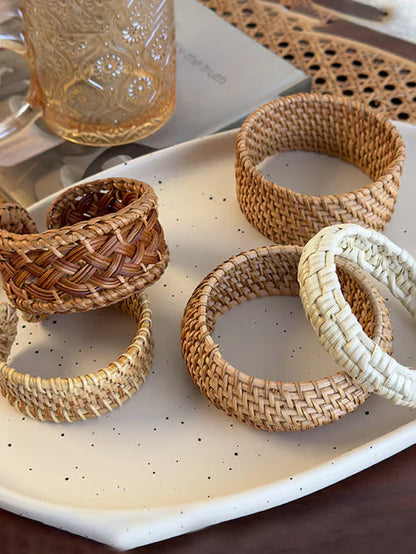 Bracelet en Rattan Tressé