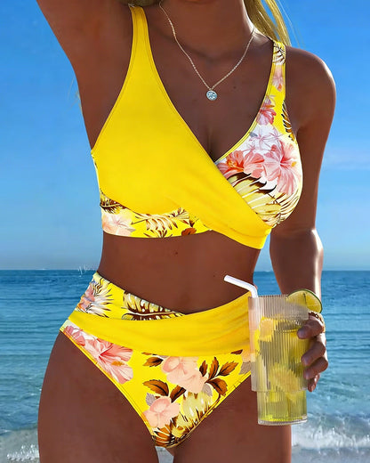 Jolina - Ensemble Bikini avec Imprimé Floral