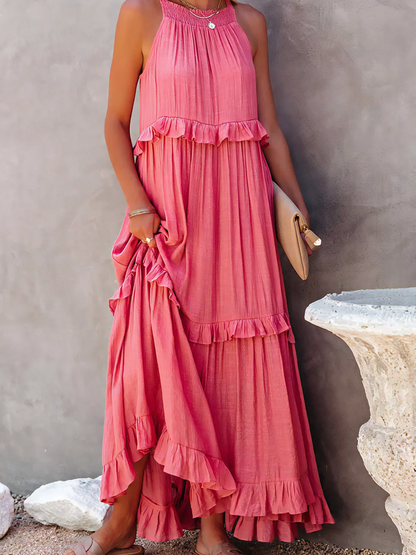 Mabel - Robe Maxi à Volants