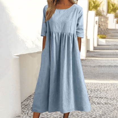 Caitlin | Robe Fait Main avec Couverture pour l'Abdomen