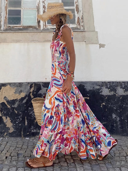 Noémie | Robe d'été confortable pour femme | Maxi