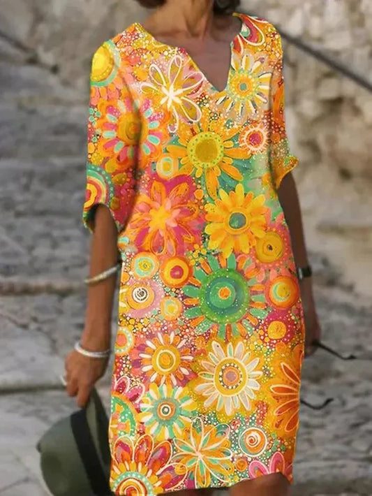 Roselise – Robe d'Été Légère