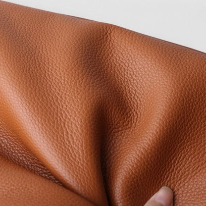 Fera - Sac à bandoulière en cuir véritable uni