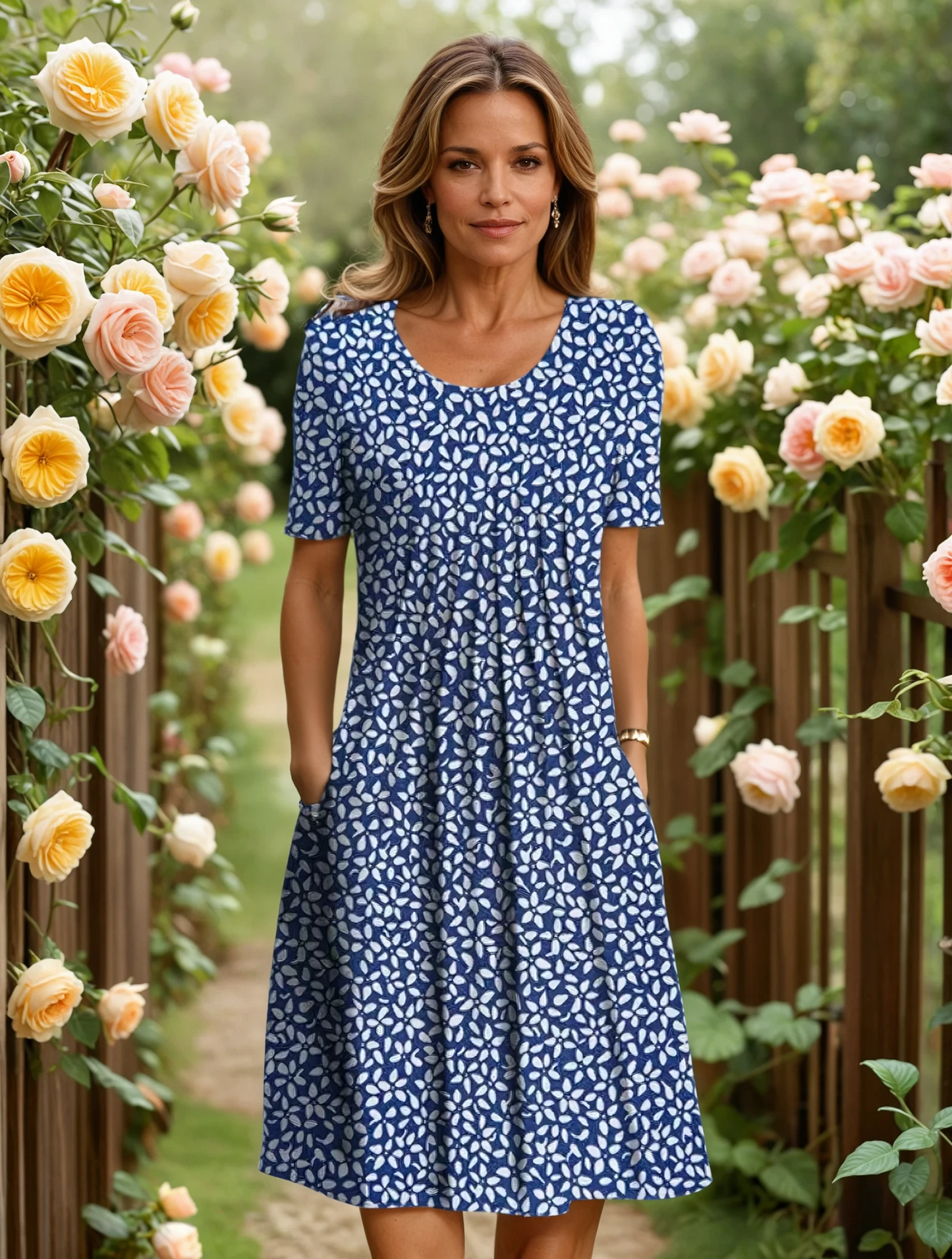 Marianne™ | Robe Élégante avec Couverture du Ventre