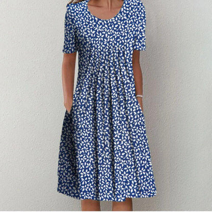 Sarah | Robe Midi Décontractée avec Poches