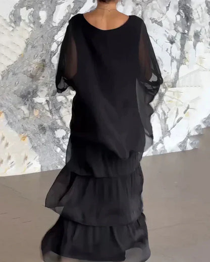 Laura - Robe longue élégante et fluide
