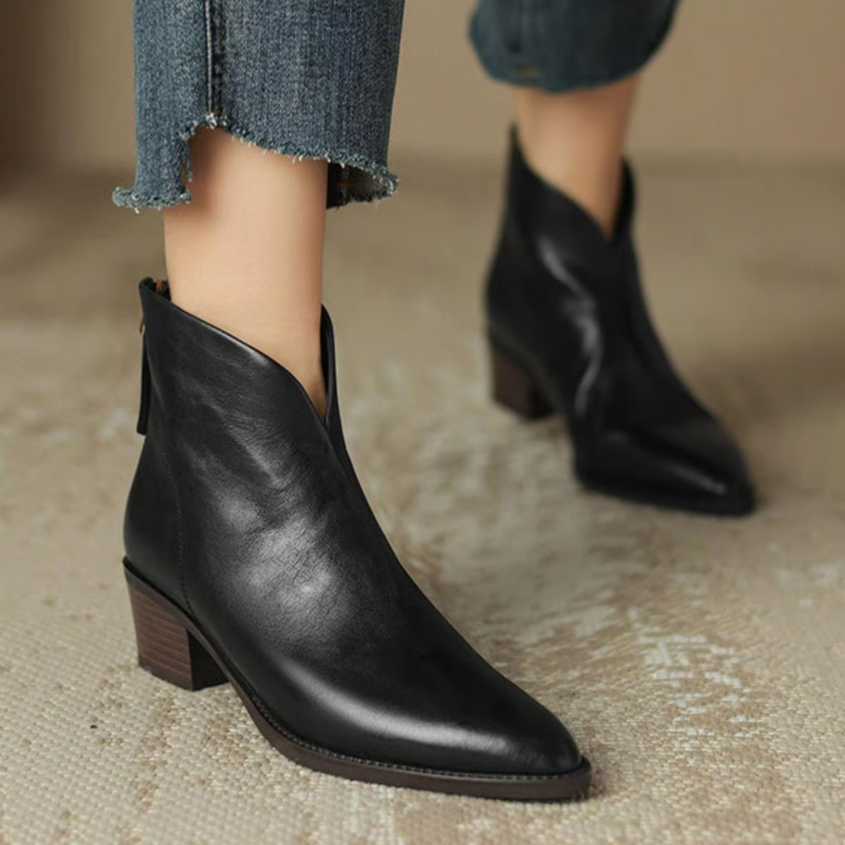 Julissa - Bottines en Cuir Élégantes