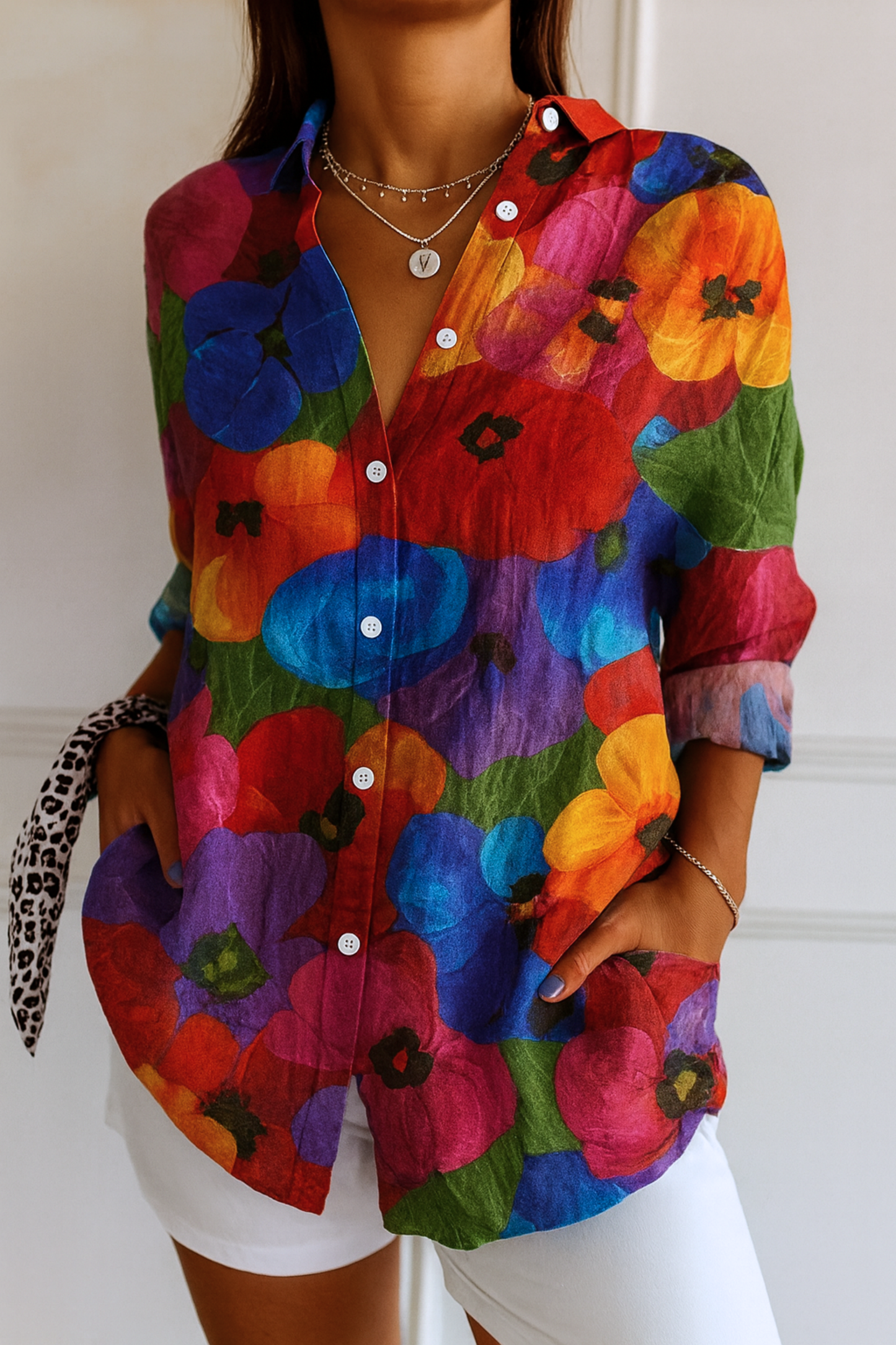 Astra | Blouse à Motif Coloré