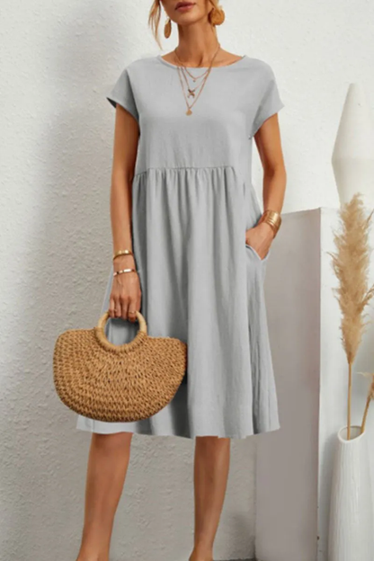 Imogen - Robe Moderne en Patchwork