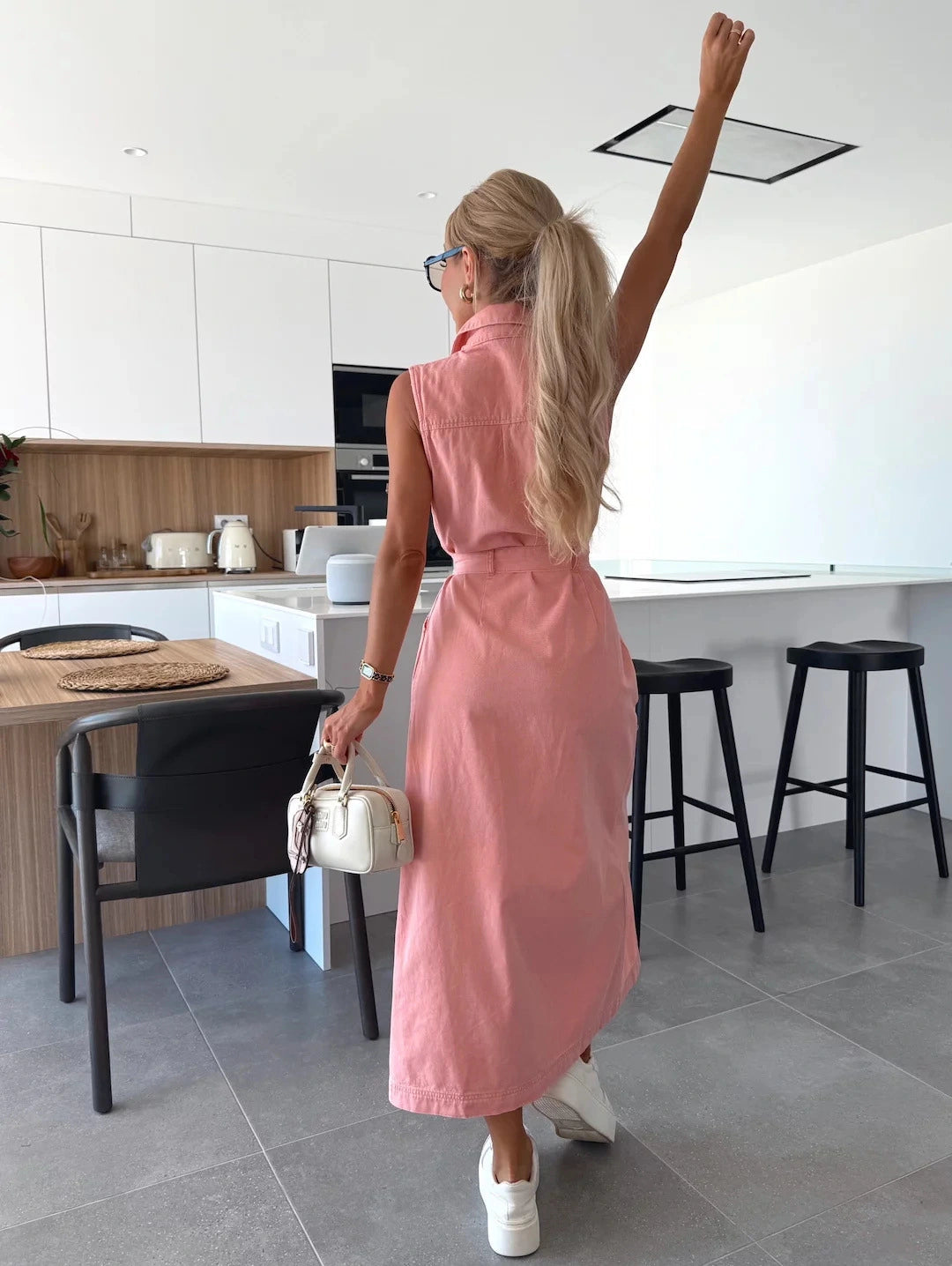 Louisa | Robe Maxi en Jean