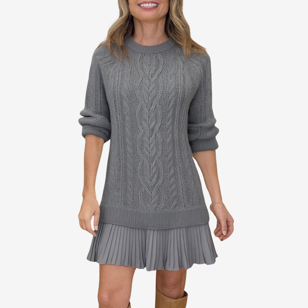 Robe en Tricot Tressé