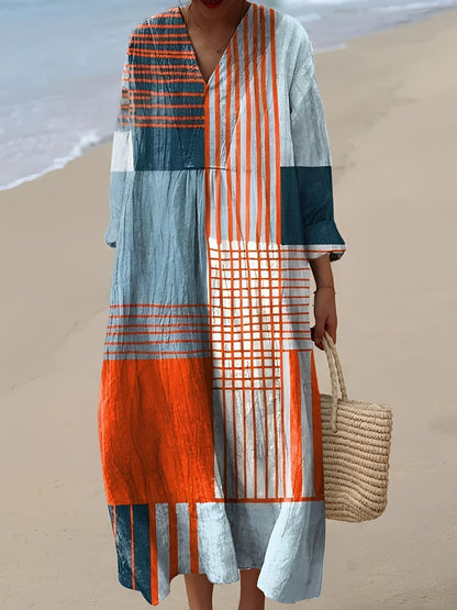 Jean - Élégant, ample, robe mi-longue pour femmes