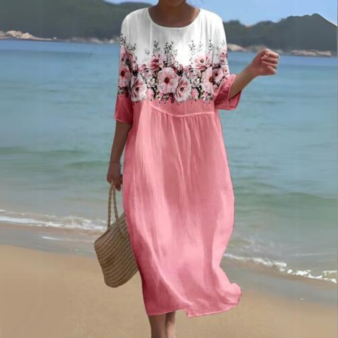 Colette | Robe d'été Confortable pour femme | Midi