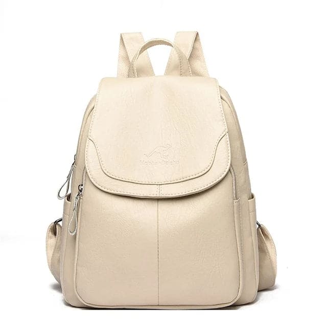 Kristlaug | Sac à dos élégant et léger dans une délicate teinte blanche