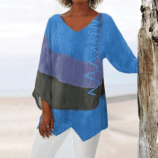 Lina™ - Blouse à manches longues confortable pour tous les jours