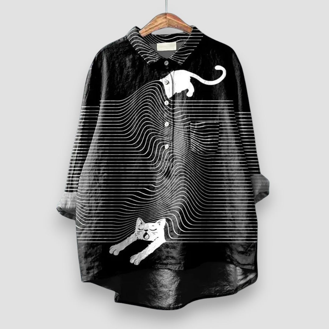 GERDA | Blouse Imprimé Chien