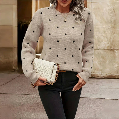 Nicole - Pull à Pois