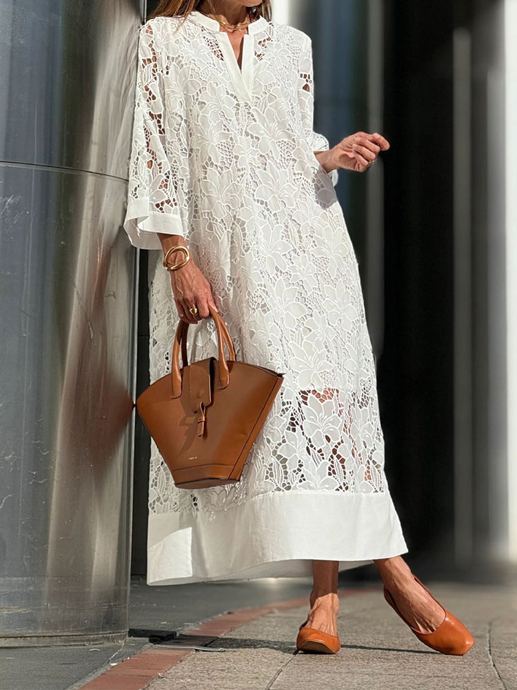 Grace™ - Robe en Dentelle Raffinée et Moderne
