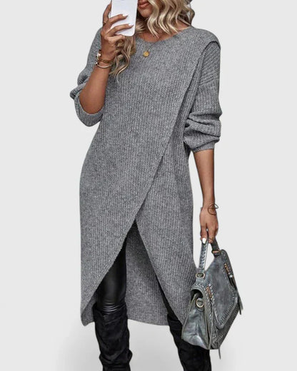 Zarymelle | Robe en Tricot Élégante