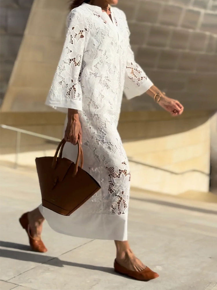 Grace™ - Robe en Dentelle Raffinée et Moderne
