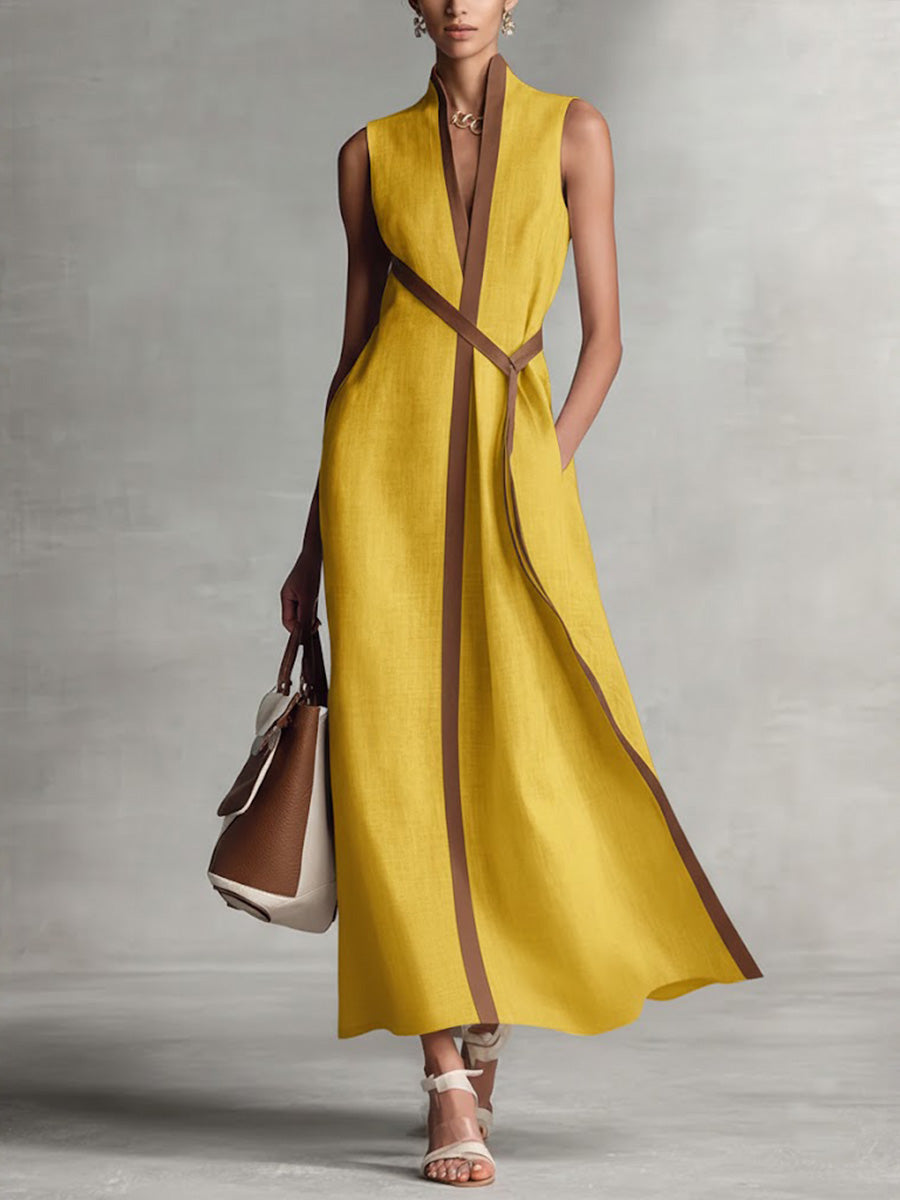 Elira™ | Robe en Lin Brise