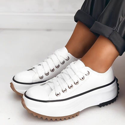 Caitlyn - Chaussures élégantes à semelle épaisse pour femme