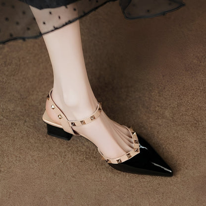 Paula - Chaussures à talons élégantes avec clous pointus pour femme