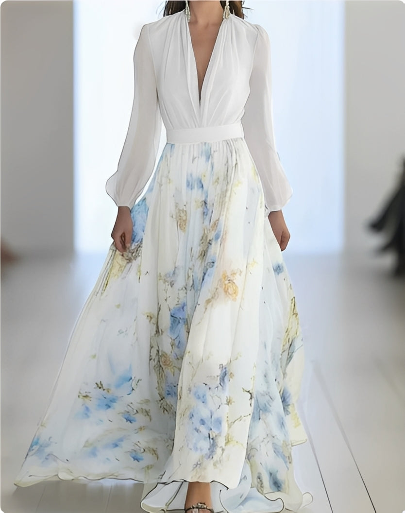 Jane - Robe élégante avec imprimé floral pour femmes