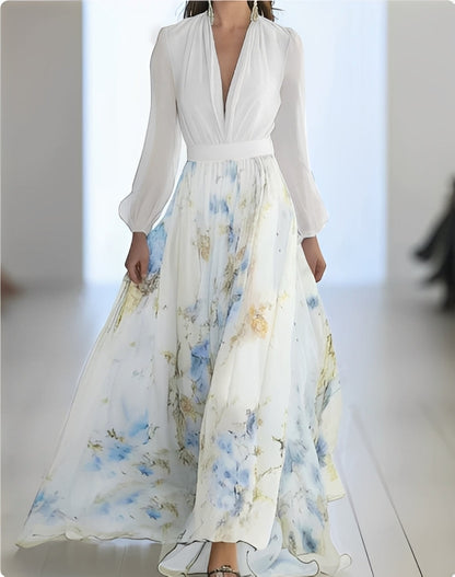 Jane - Robe élégante avec imprimé floral pour femmes