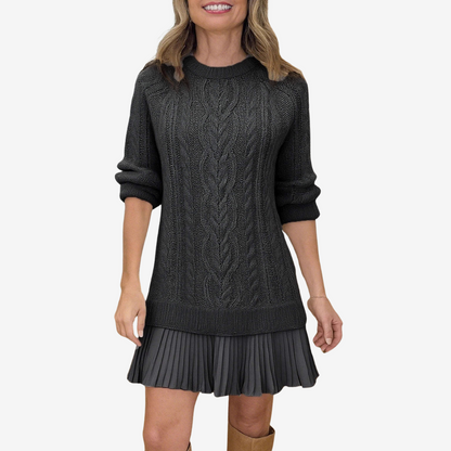 Chiara - Robe en Maille Col Rond
