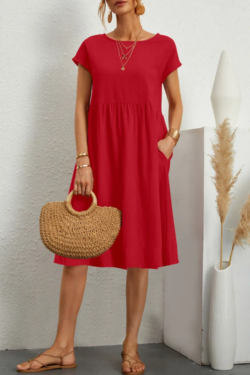 Imogen - Robe Moderne en Patchwork