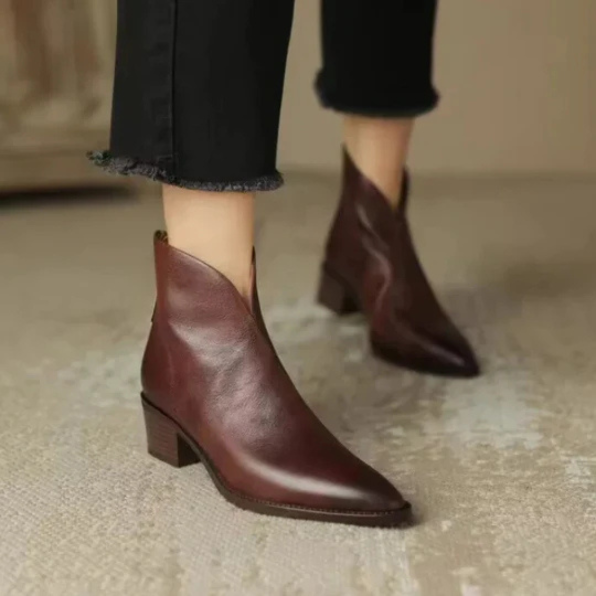 Julissa - Bottines en Cuir Élégantes