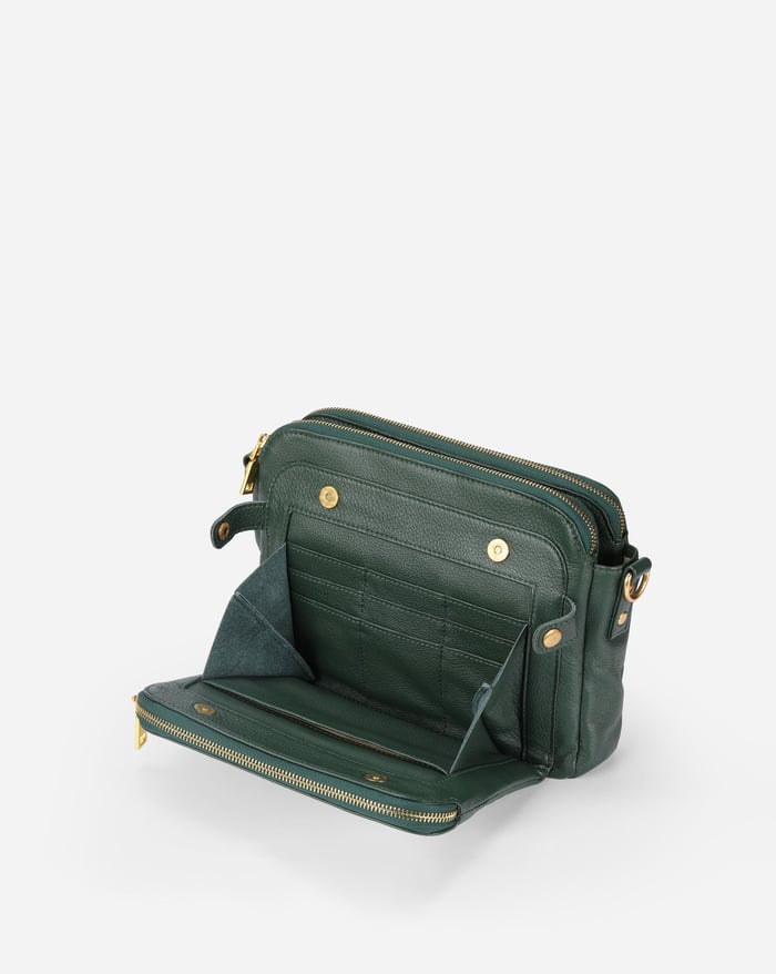 Jovie - Sac à Bandoulière Élégant à Trois Couches