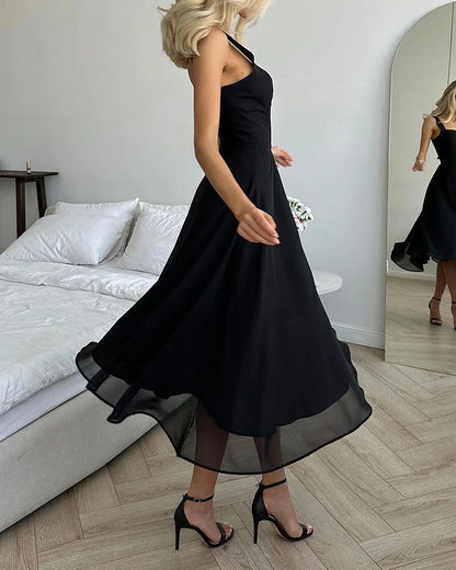Miles - Robe en Chiffon avec Élégance Moderne