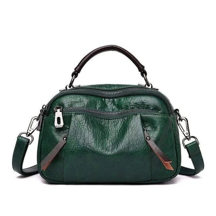 Finbjørg | Petit Sac Polyvalent en Ombre de Cognac Doré