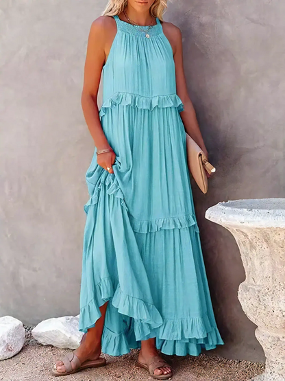 Mabel - Robe Maxi à Volants