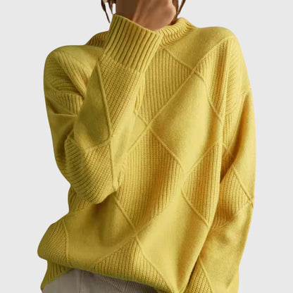 Angela™ - Pull Col Montant