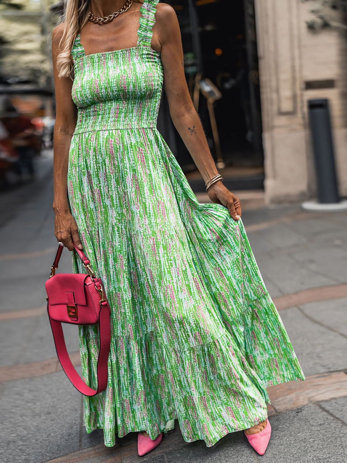 Noémie | Robe d'été confortable pour femme | Maxi