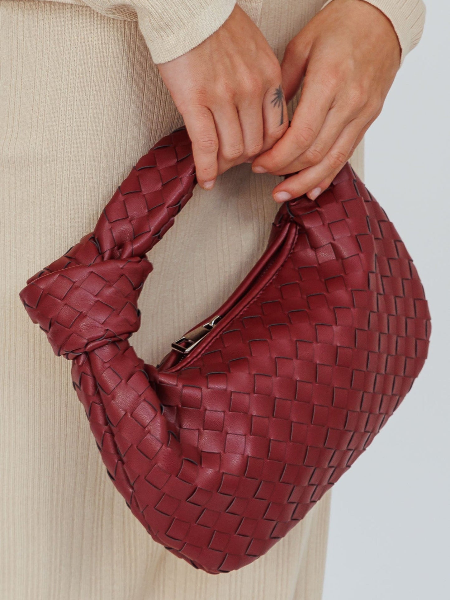 Sienna | Petit Sac avec Poignée Tressée