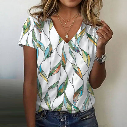 Margot™ - T-SHIRT VINTAGE À COUPE DÉCONTRACTÉE