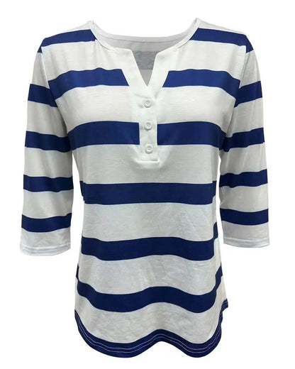 BLUSE À RAYURES ÉLÉGANTE ANNALENA
