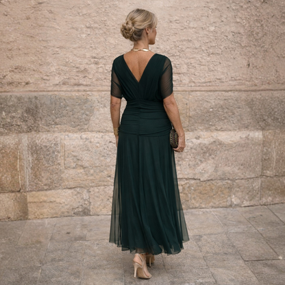 Mikaela - Robe Maxi Off-Shoulder