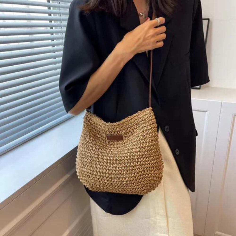 Fredhild | Sac à Bandoulière en Style Classique Tressé