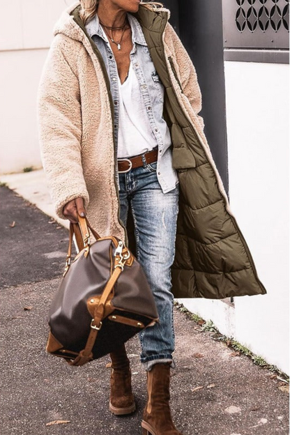 Sasha™ - Manteau Réversible Élégant Premium