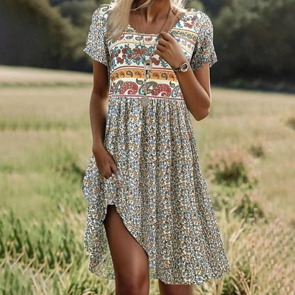 Luna™ - Robe Brise Bohémienne